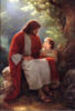 Схема вышивки «Иисус и ребенок»