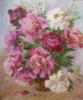 Схема вышивки &laquo;Пионы&raquo;