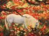 White Horse with Flowers: оригинал