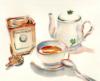 Схема вышивки &laquo;Чашка чая&raquo;