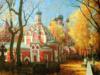 Донской монастырь осенью: оригинал