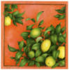 Схема вышивки «Панно с лимонами»