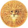 Схема вышивки «Солнце-лев»