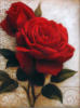 Схема вышивки «Красные розы с лева»
