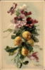 Схема вышивки «Pink bouquet and lemons»