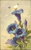 Схема вышивки «Blue Flowers, Butterflies»