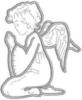 Схема вышивки «Молитва Ангела»