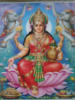 Схема вышивки «Lakshmi - The Hindu Goddess»