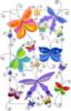 Схема вышивки «Орнамент из бабочек»