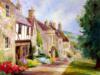 Схема вышивки «Village of Burford Shadows »
