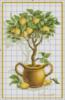 Схема вышивки «Лимонное деревце»