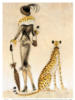Схема вышивки «Леди и гепард»