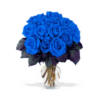 Схема вышивки «Розы синие»