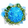 Схема вышивки «Розы синие»