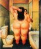 Схема вышивки «"Il bagno" di Fernando Botero»