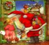 Схема вышивки «Санта Клаус и дети»