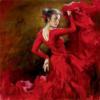 Схема вышивки «Фламенко танец страсти.»