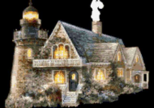 , пейзаж, дом