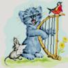 Схема вышивки &laquo;Котенок&raquo;