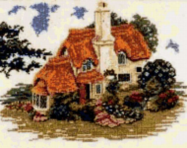 Majake, пейзаж, архитэктура, домики, cottage