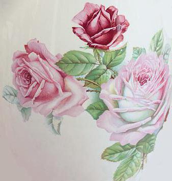 Винтажные розы, розанчики, винтажное