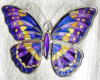 Схема вышивки «Purple Butterfly»