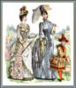 Схема вышивки «Зонты и зонтики XIX — XX веков »