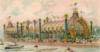 Схема вышивки «Винтаж открытка 1900.Париж»