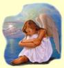Схема вышивки «Печальный ангел»
