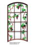 Схема вышивки «Виноград в окне»