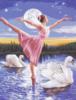 Балерина и лебеди: оригинал