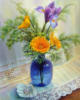 Схема вышивки &laquo;Cvety v vaze&raquo;