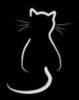 Схема вышивки «Черный кот»