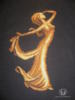 Схема вышивки «Танцующая девушка»