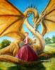 Lady and dragon: оригинал