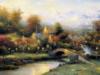 Схема вышивки «Thomas Kinkade»