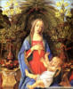 Схема вышивки «Мария с младенцем»
