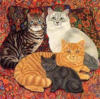 Схема вышивки «Серия - "Кошки"»