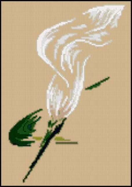 Spring cross stitch Каллы - триптих - 11 Августа - Бесплатные схемы вышивки крестиком