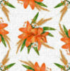 Схема вышивки «Подушка - "Цветы"»