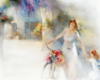 Мама, дочка и велосипед: оригинал