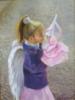 Схема вышивки «Девочка и фея»