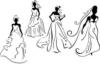 Схема вышивки «Невесты»