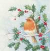 Схема вышивки «Серия "Рождественские птички"»
