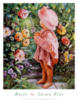 Схема вышивки «Малышка и розы»