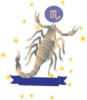 Схема вышивки «Знаки зодиака - скорпион»