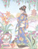 Схема вышивки «Japanese lady»