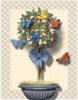 Схема вышивки «Цветочное деревце»