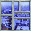 Схема вышивки «Вид из окна на зимний город»
