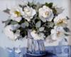 Схема вышивки «Коваленко Лина. Белые розы»